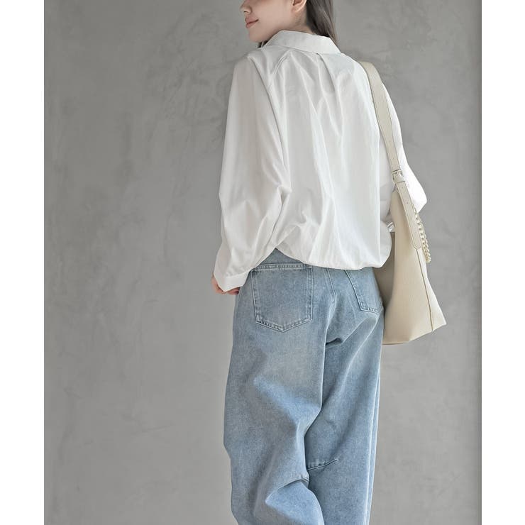 裾タックヒヨクブラウス | rps | 詳細画像4 