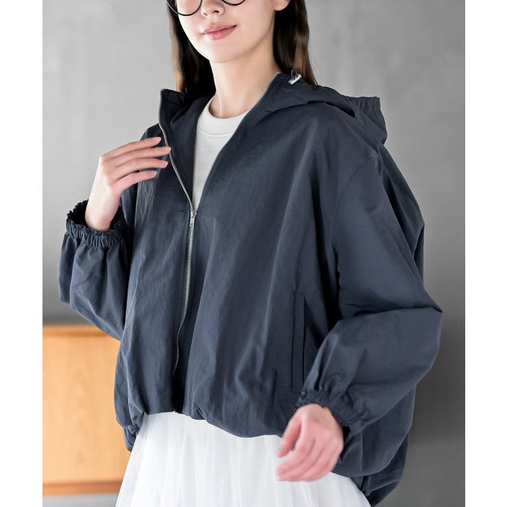 Dネイビー | ナイロンマウンテンパーカー | rps