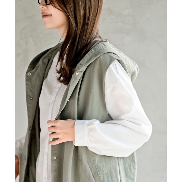 ナイロンフードベスト | rps | 詳細画像15 