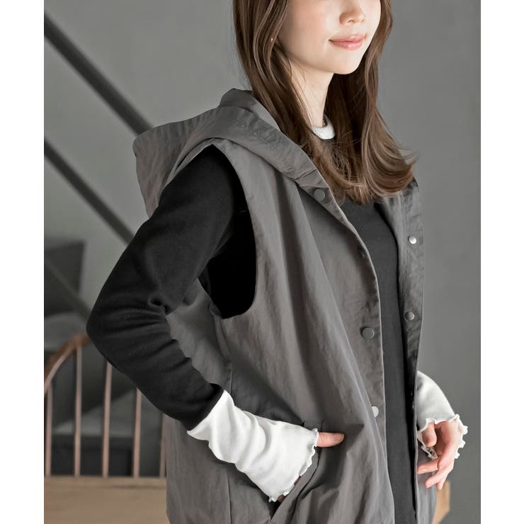 ナイロンフードベスト | rps | 詳細画像9 