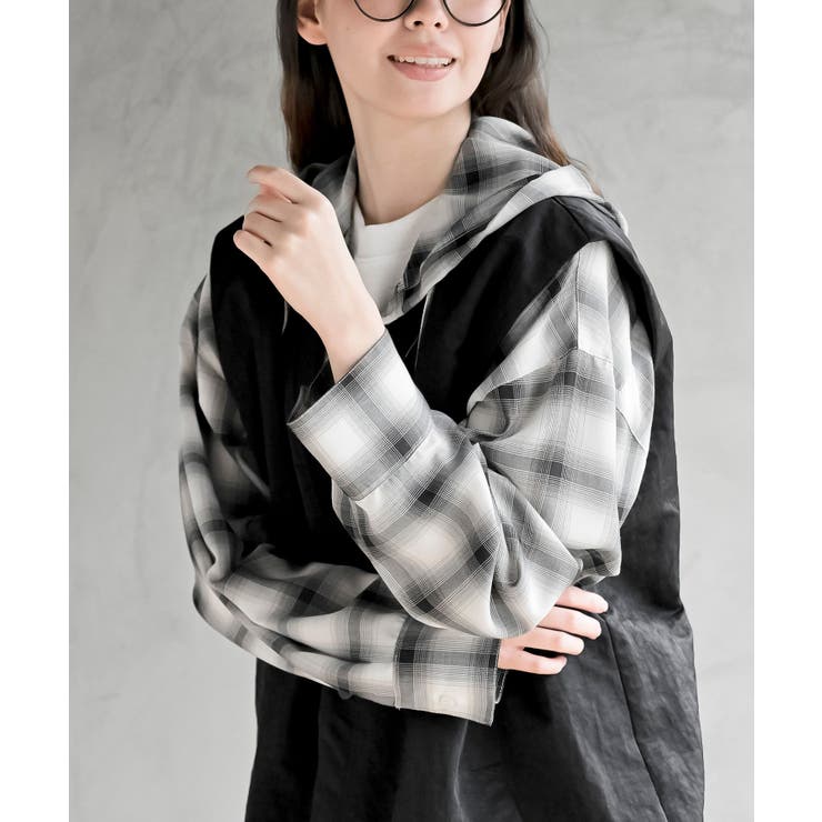 Ｖネックナイロンバルーンベスト | rps | 詳細画像13 