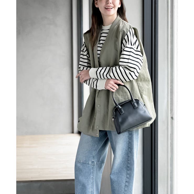 Ｖネックナイロンバルーンベスト | rps | 詳細画像16 