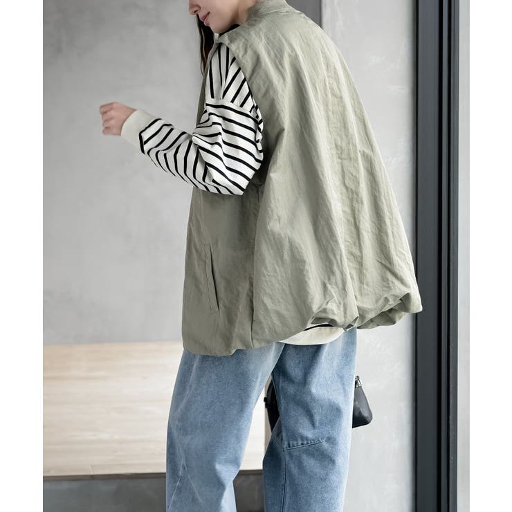 Ｖネックナイロンバルーンベスト | rps | 詳細画像17 