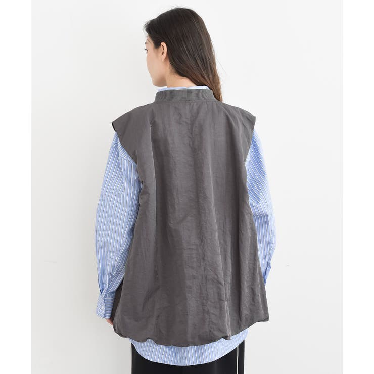 Ｖネックナイロンバルーンベスト | rps | 詳細画像23 