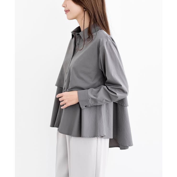 裾レイヤーブラウス | rps | 詳細画像25 