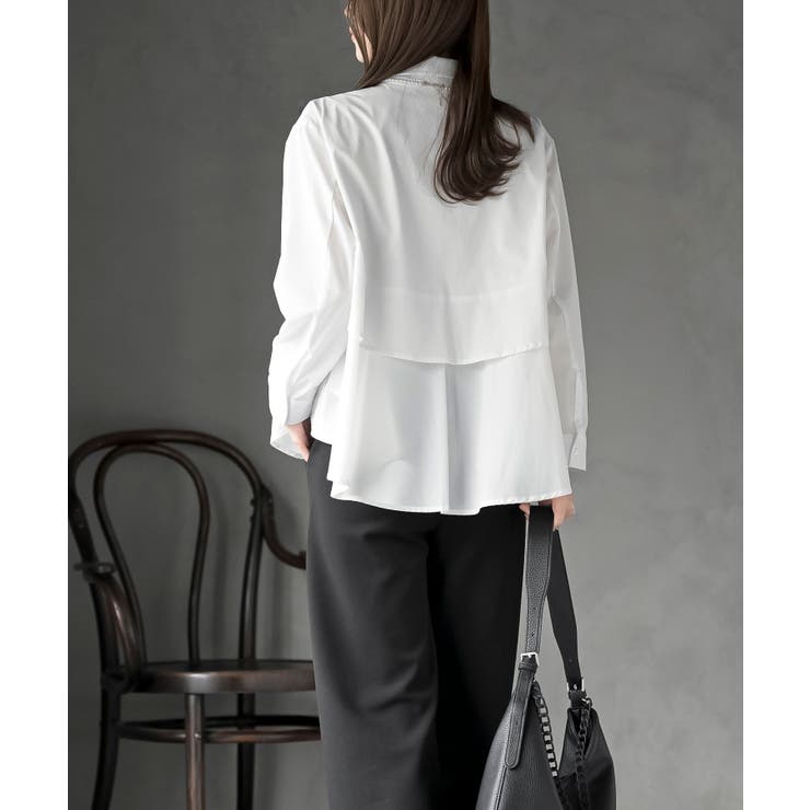 裾レイヤーブラウス | rps | 詳細画像4 