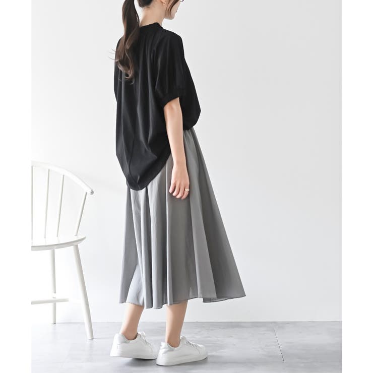 コットンロングフレアースカート | rps | 詳細画像11 