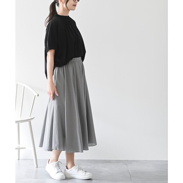 コットンロングフレアースカート | rps | 詳細画像12 