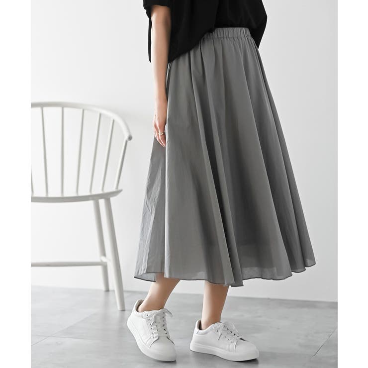 コットンロングフレアースカート | rps | 詳細画像13 