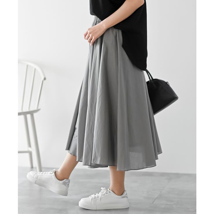 コットンロングフレアースカート | rps | 詳細画像14 