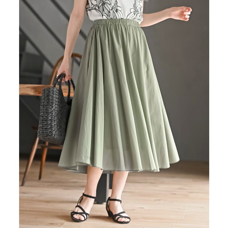 コットンロングフレアースカート | rps | 詳細画像29 