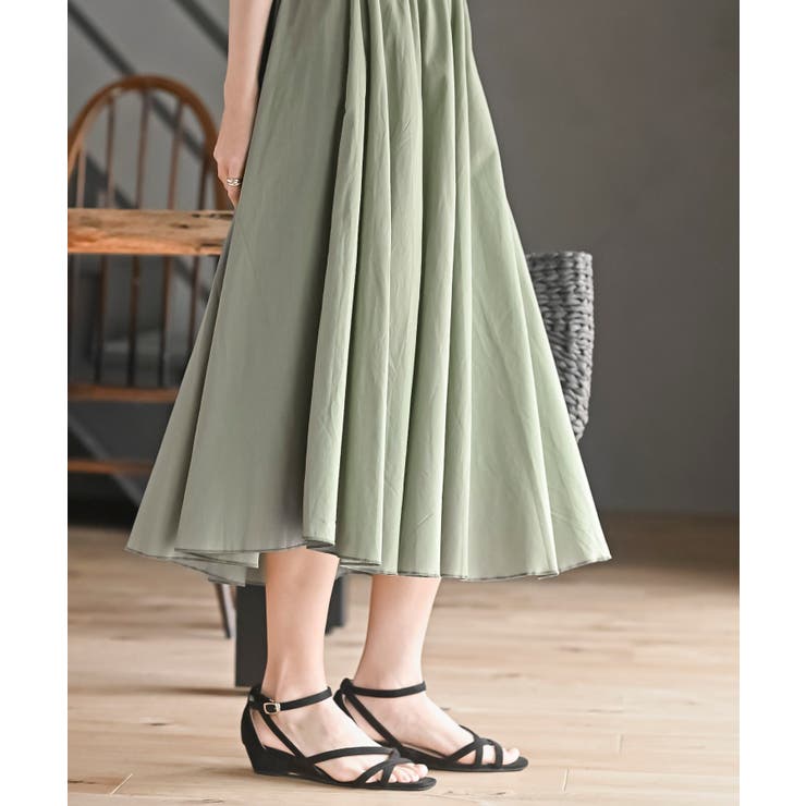 コットンロングフレアースカート | rps | 詳細画像32 