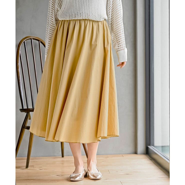 コットンロングフレアースカート | rps | 詳細画像45 