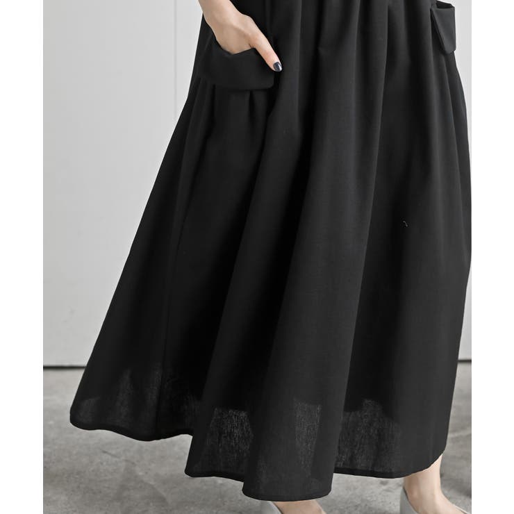 麻混アウトポケットジャンスカ | rps | 詳細画像17 