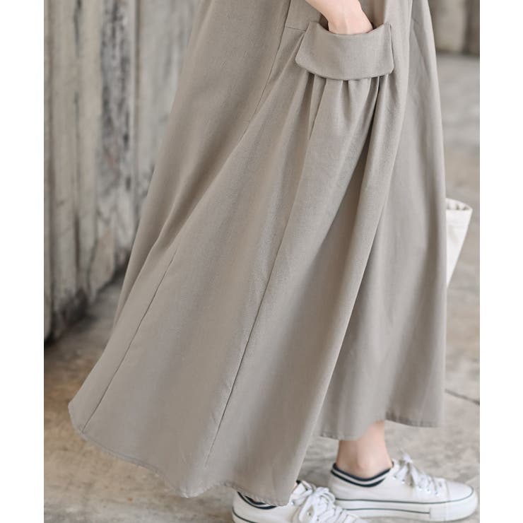 麻混アウトポケットジャンスカ | rps | 詳細画像25 