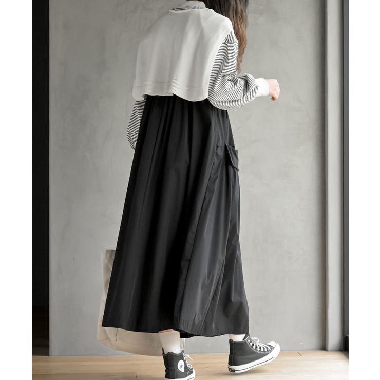 アウトポケットジャンスカート | rps | 詳細画像11 