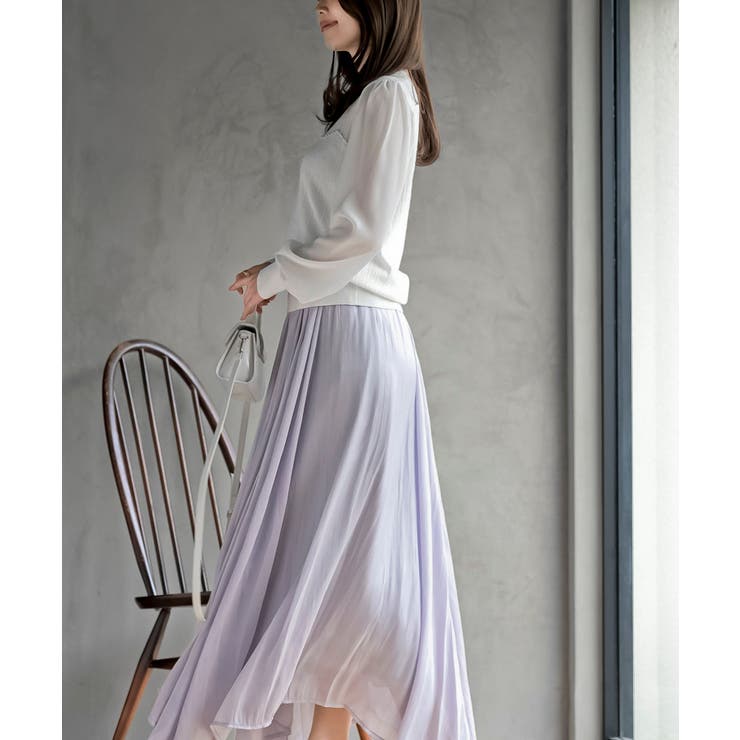 シアーボリューム袖ニットプルオーバー | rps | 詳細画像3 