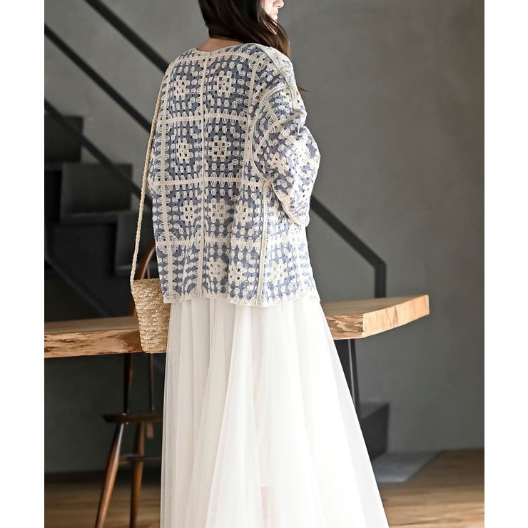 カギ針トッパーカーディガン | rps | 詳細画像20 