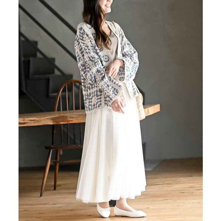 カギ針トッパーカーディガン | rps | 詳細画像21 