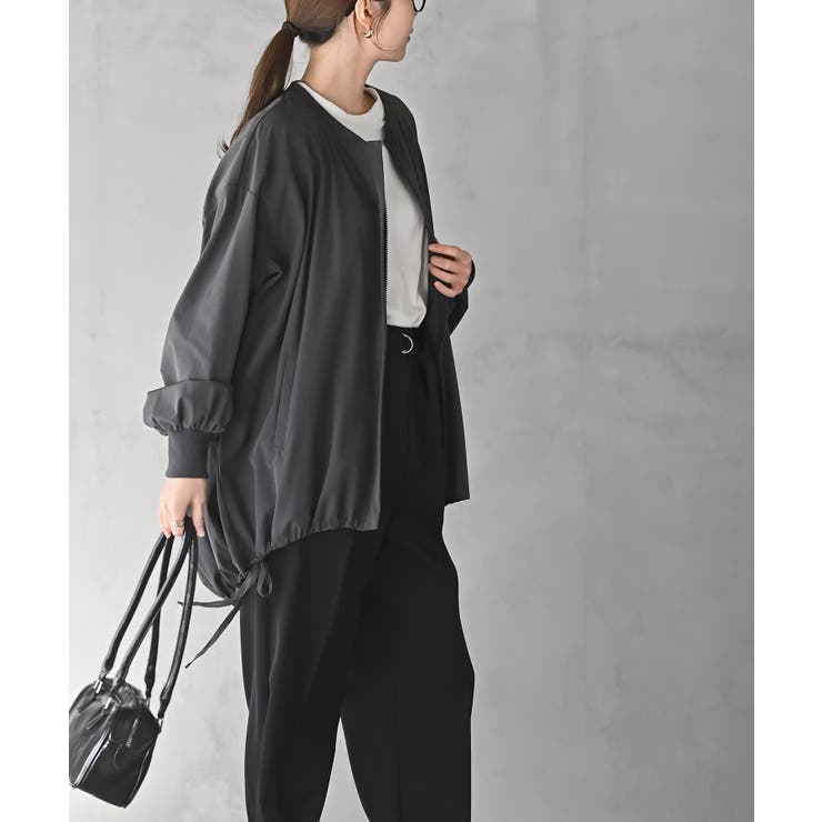 裾ドロストブルゾンシャツ | rps | 詳細画像10 