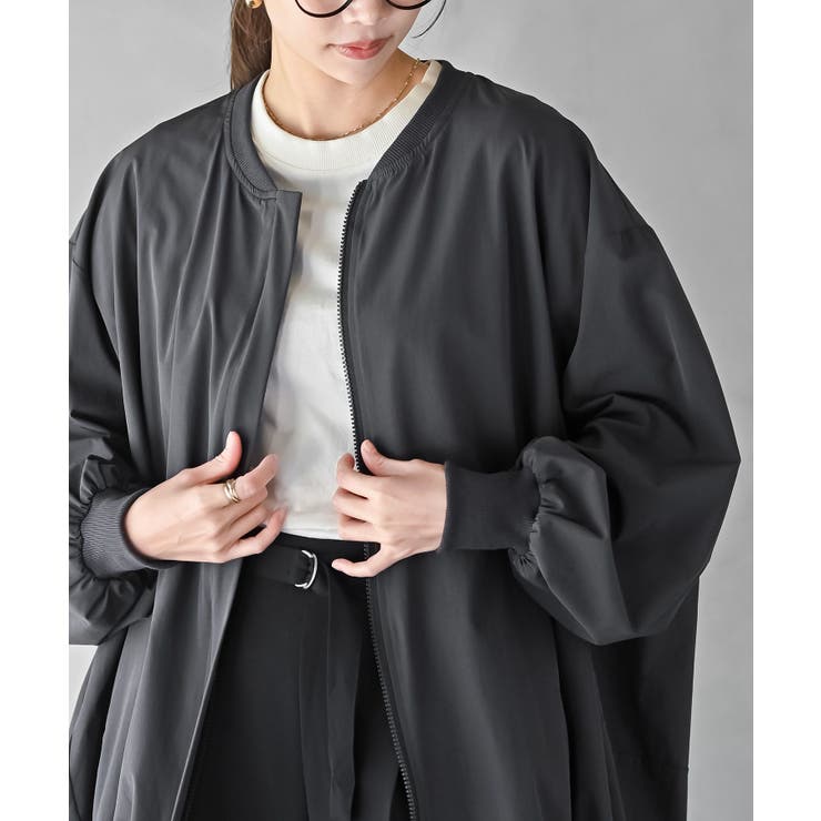 裾ドロストブルゾンシャツ | rps | 詳細画像12 