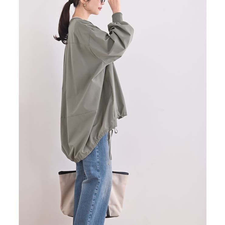 裾ドロストブルゾンシャツ | rps | 詳細画像16 