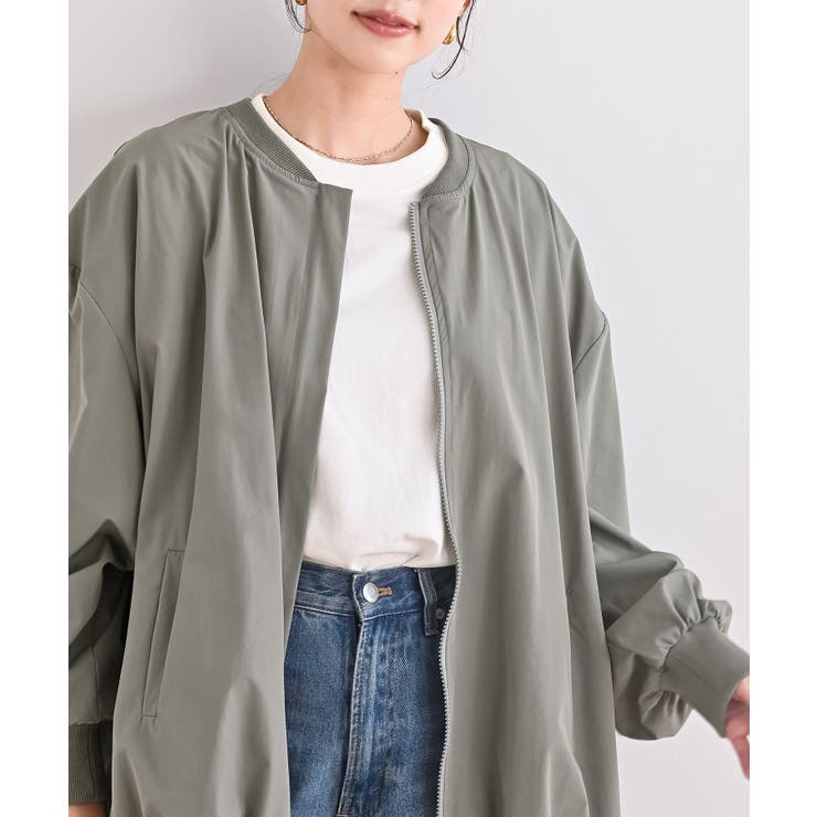 裾ドロストブルゾンシャツ | rps | 詳細画像18 