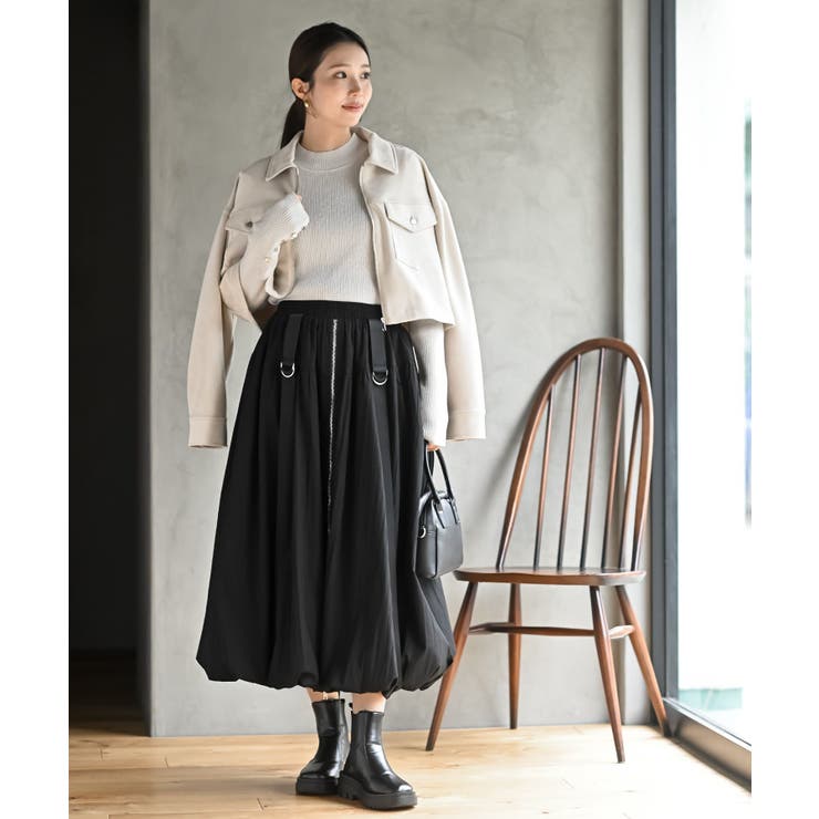 フロントジップバルーンスカート | rps | 詳細画像9 