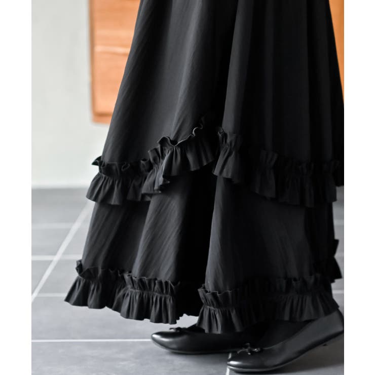 フリルアシメトリーレイヤースカート | rps | 詳細画像14 