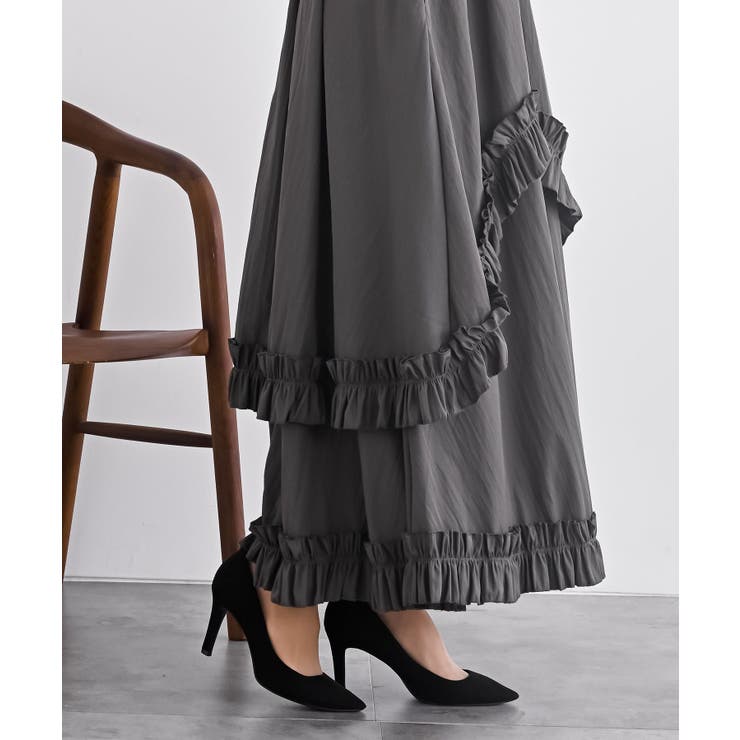 フリルアシメトリーレイヤースカート | rps | 詳細画像7 