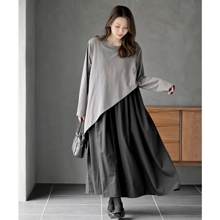 斜め切替レイヤーワンピース | rps | 詳細画像2 