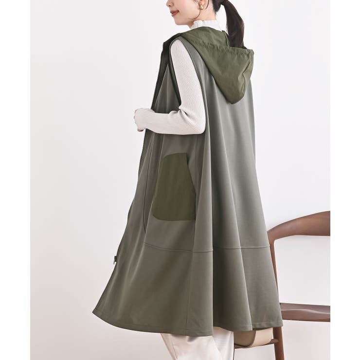 フードロングベスト | rps | 詳細画像11 