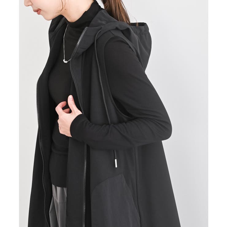 フードロングベスト | rps | 詳細画像6 