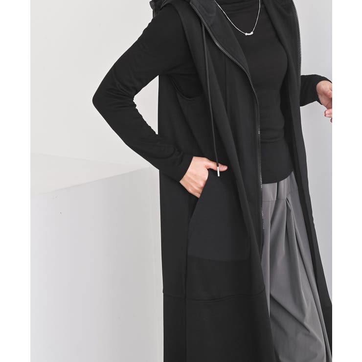 フードロングベスト | rps | 詳細画像8 