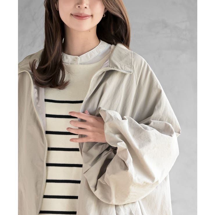 バルーンスリーブスタンドジャケット | rps | 詳細画像14 