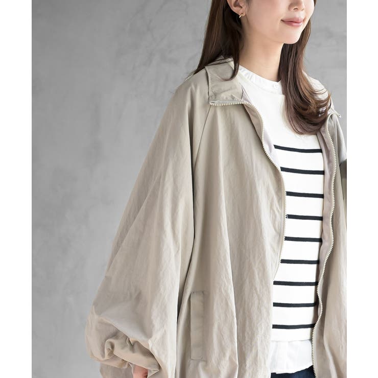 バルーンスリーブスタンドジャケット | rps | 詳細画像17 