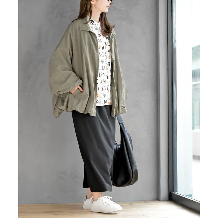 バルーンスリーブスタンドジャケット | rps | 詳細画像21 