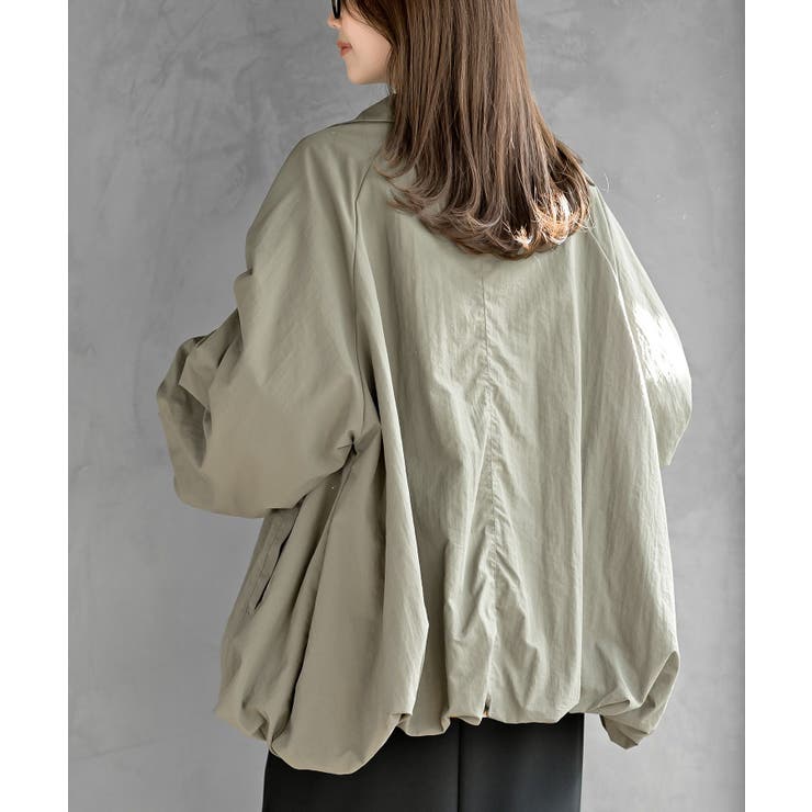 バルーンスリーブスタンドジャケット | rps | 詳細画像24 