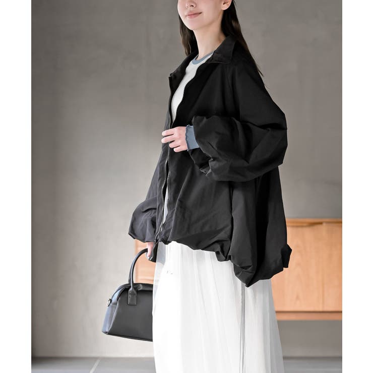 バルーンスリーブスタンドジャケット | rps | 詳細画像3 