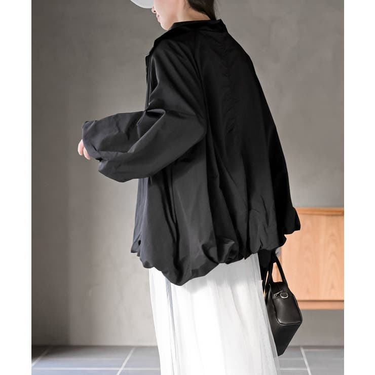 バルーンスリーブスタンドジャケット | rps | 詳細画像4 