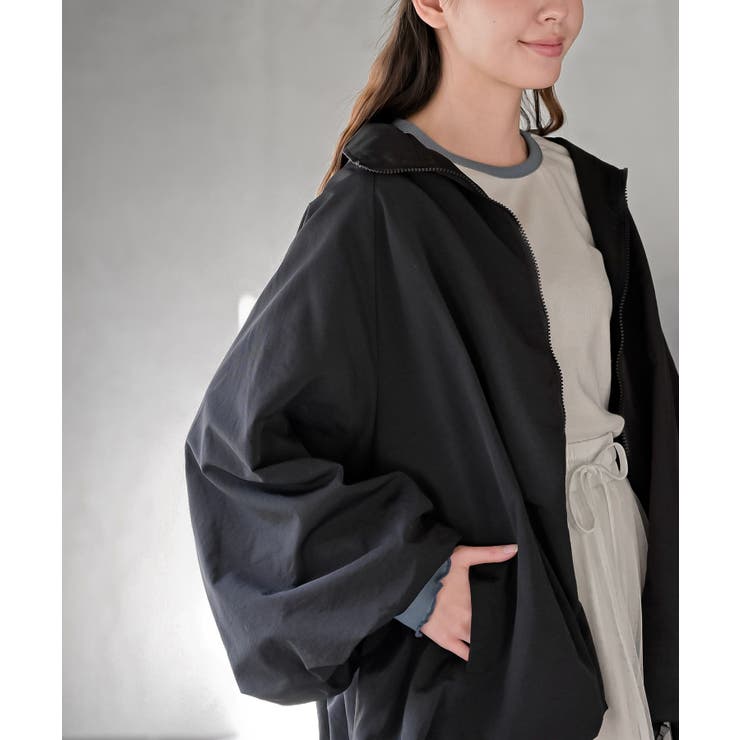 バルーンスリーブスタンドジャケット | rps | 詳細画像9 