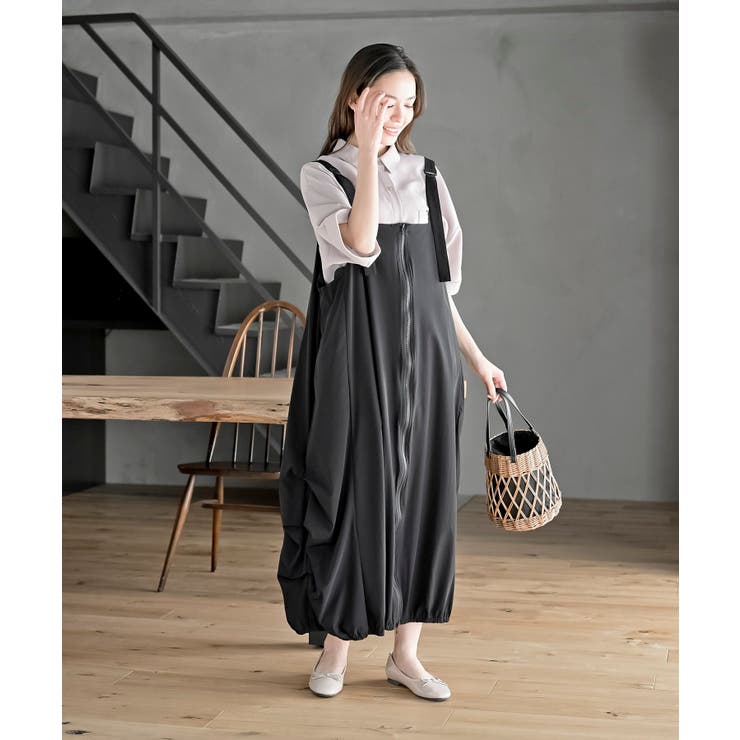 フロントＺＩＰナイロンコクーンジャンスカ | rps | 詳細画像23 