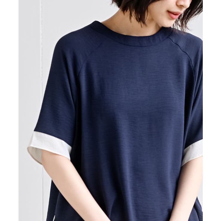 ふちどり配色ブラウス | rps | 詳細画像22 