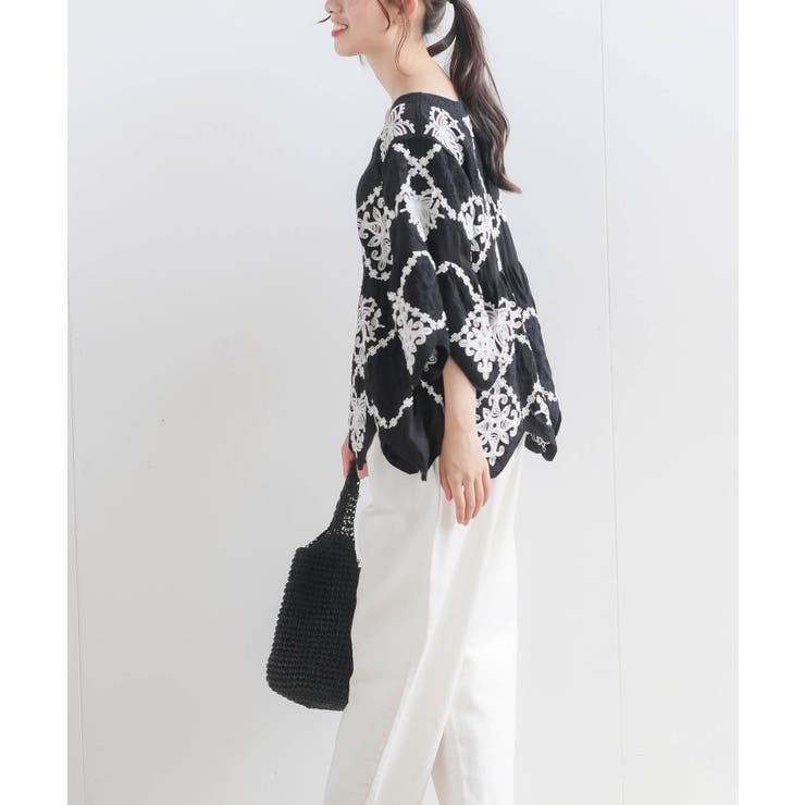 オリエンタル刺繍ブラウス | rps | 詳細画像11 