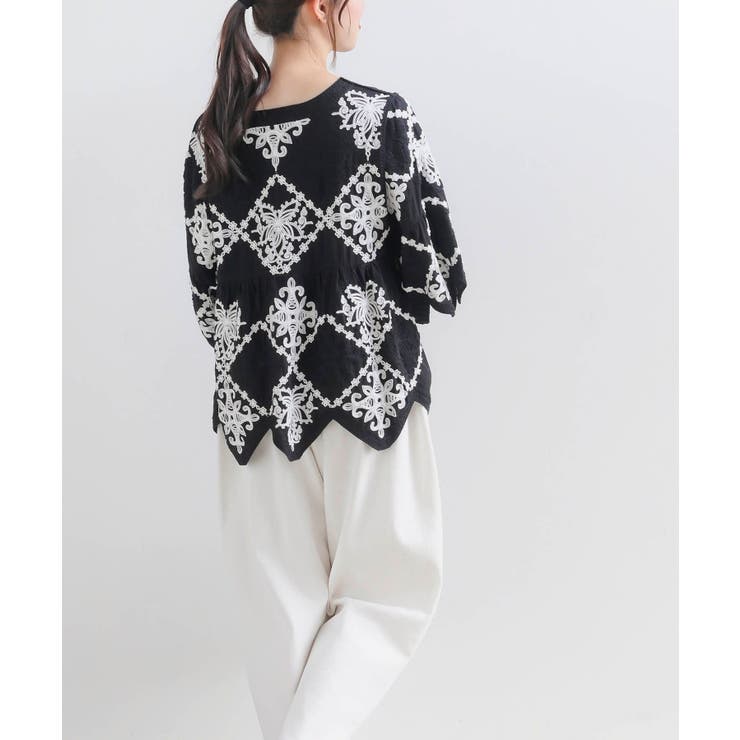 オリエンタル刺繍ブラウス | rps | 詳細画像12 