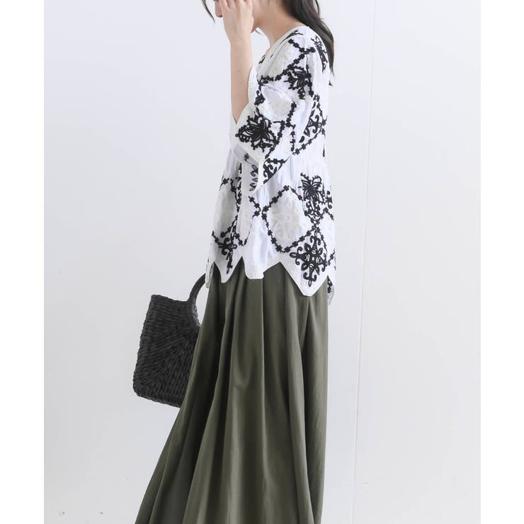 オリエンタル刺繍ブラウス | rps | 詳細画像3 