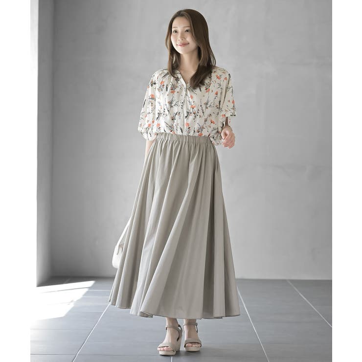 コットンマキシフレアースカート | rps | 詳細画像18 