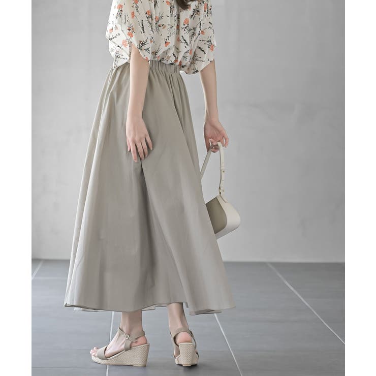 コットンマキシフレアースカート | rps | 詳細画像19 