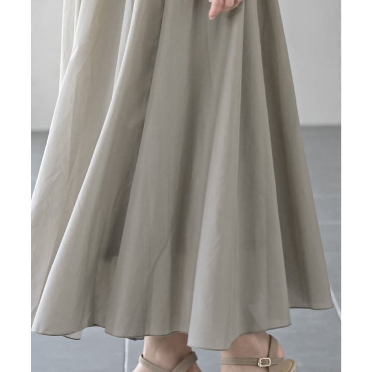 コットンマキシフレアースカート | rps | 詳細画像25 