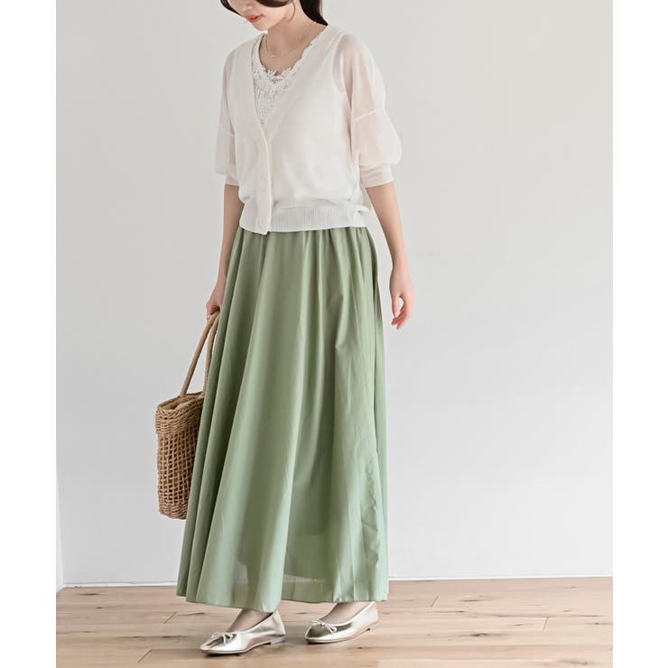 コットンマキシフレアースカート | rps | 詳細画像27 